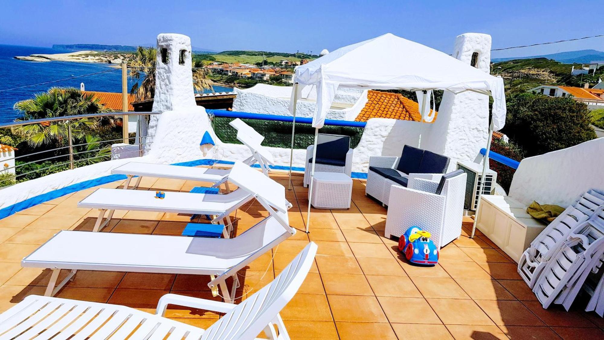 Villa Manuela sul mare S'archittu Cuglieri Exterior foto