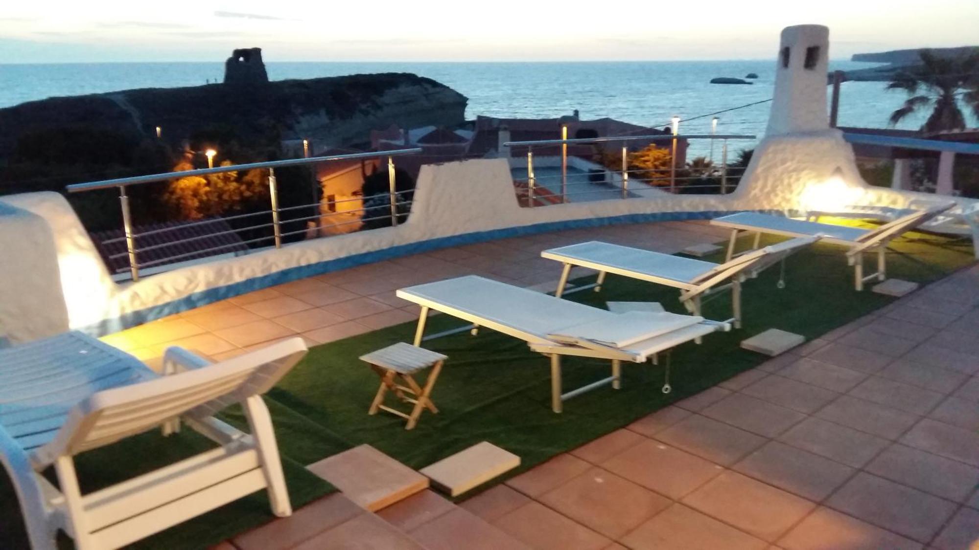 Villa Manuela sul mare S'archittu Cuglieri Exterior foto