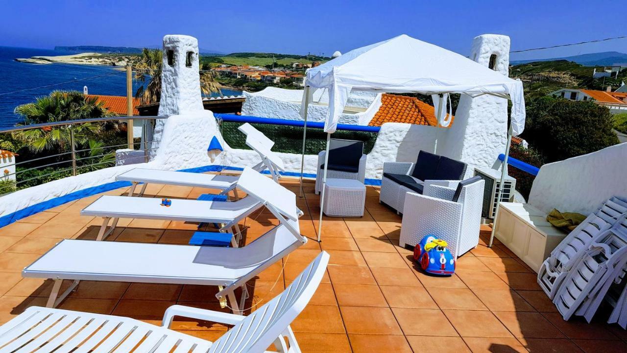 Villa Manuela sul mare S'archittu Cuglieri Exterior foto